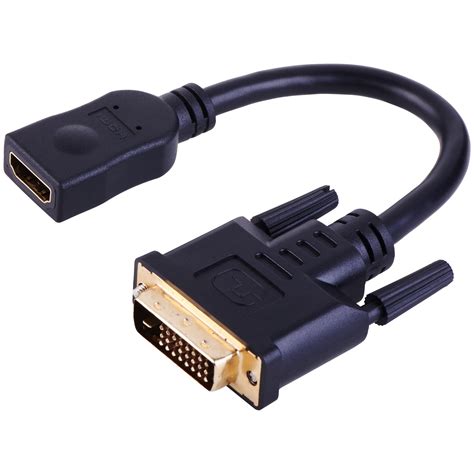 onn. DVI To HDMI Adapter Connector - Walmart.com