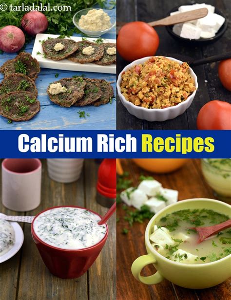 300 Calcium Rich Indian Recipes | Indian Calcium Rich Vegetarian Foods, recipes for strong bones