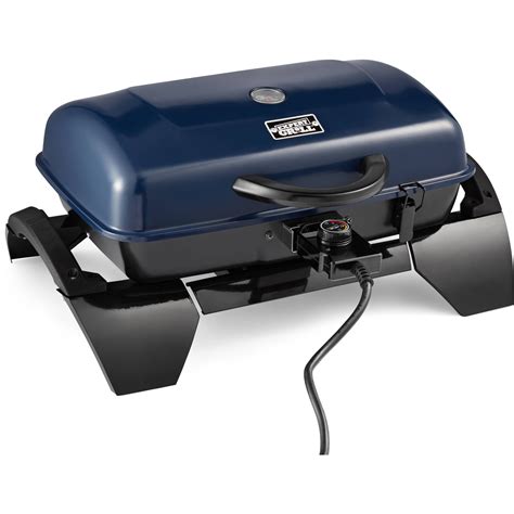 Expert Grill Tabletop Electric Indoor Outdoor BBQ Backyard Patio Barbecue Smoker