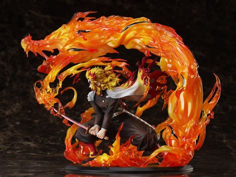 Demon Slayer - Kyojuro Rengoku Figure Flame Breathing Esoteric Art ...