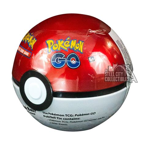 Pokemon Go TCG Poke Ball Tin **PLEASE READ** | Steel City Collectibles