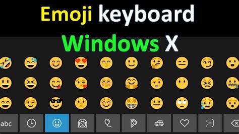 Windows 11 Emoji Keyboard