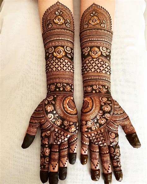 Bridal Mehndi Designs For Full Hands - Front & Back - K4 Fashion