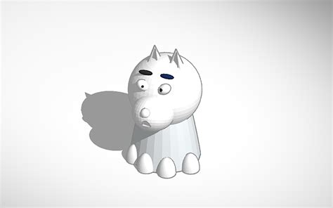 3D design DOG - Tinkercad