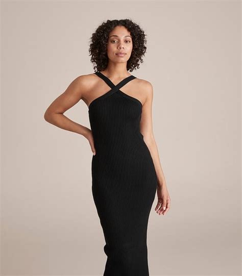 Lily Loves Halter Knit Midi Dress | Target Australia