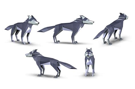 Animated Wolf Wolf 3D Models Blender - .blend download - Free3D