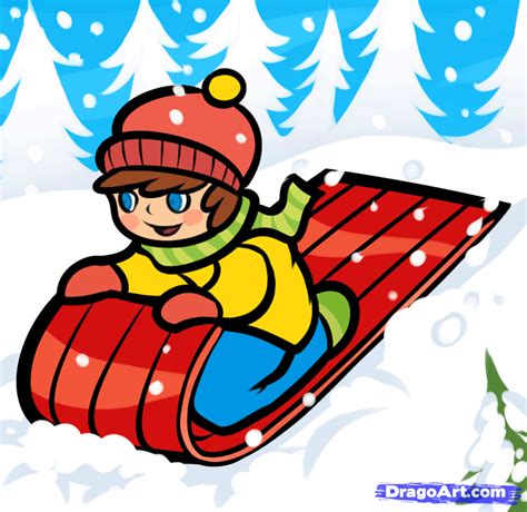 Sleigh clipart snow sled, Sleigh snow sled Transparent FREE for ...