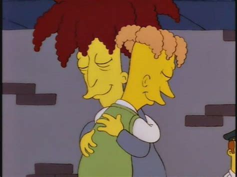 Sideshow Bob Hugs Cecil | Simpsons art, The simpsons, Los simpson