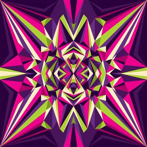 kaleidoscope pattern 198824 Vector Art at Vecteezy