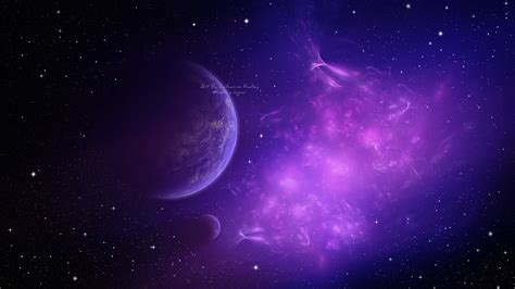 Nebula Purple Fractal 4k Wallpaper,HD Digital Universe Wallpapers,4k Wallpapers,Images ...