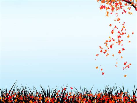 Autumn Nature Backgrounds | Holiday, Nature Templates | Free PPT Grounds