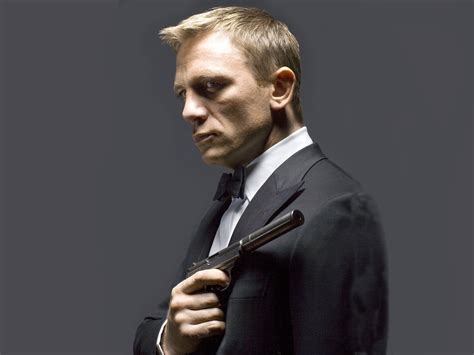 daniel, Craig, Actor, James, Bond, Agent, 007, Tuxedo, Gun, Weapons ...