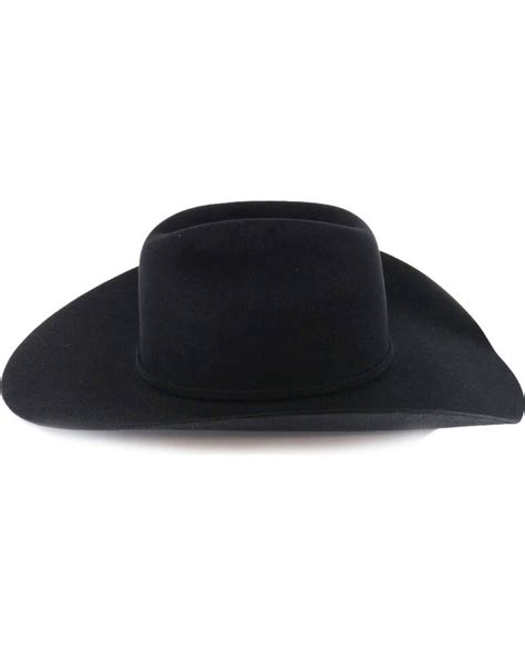 Rodeo King 7X Black Felt Cowboy Hat - Country Outfitter