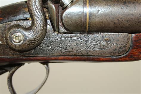 Manton Double Barrel Shotgun Antique Firearm 005 | Ancestry Guns