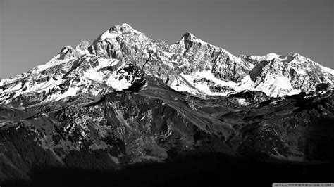 Black & White Mountains | Black and white landscape, Mountains, Panorama photography