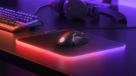 SteelSeries QcK Prism Cloth medium gaming mouse pad offers 16 million ...