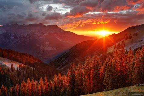 Uncompahgre Sunset | San Juan Mountains, Colorado | Mountain Photography by Jack Brauer