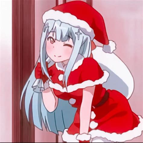 ๑┊anime christmas icons | Dark anime girl, Anime christmas, Anime girl