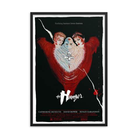 The Hunger 1983 REPRINT poster | EstateSales.org