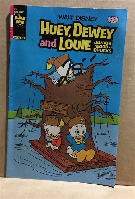 COMIC BOOK - WALT DISNEY HUEY DEWEY LOUIE 108 - X Marks The Shop