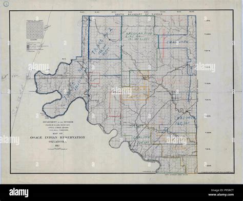 Osage Territory Map