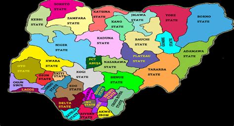 States and their Capital Cities/Towns in Nigeria. – Immortal Innovations Limited