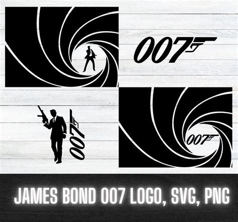 James Bond 007 Logo, SVG, PNG - Etsy