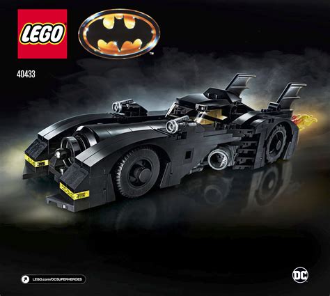 LEGO Batman 1989 Batmobile Limited Edition (40433) Building ...