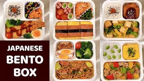 JAPANESE BENTO BOX RECIPE | A Week of Bento (Lunch Box) for My Husband | Japanese Married Couple ...