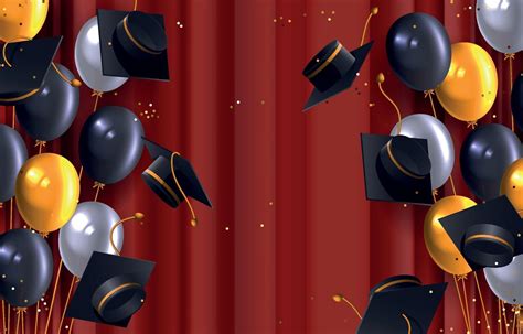 Realistic graduation background 2382061 Vector Art at Vecteezy