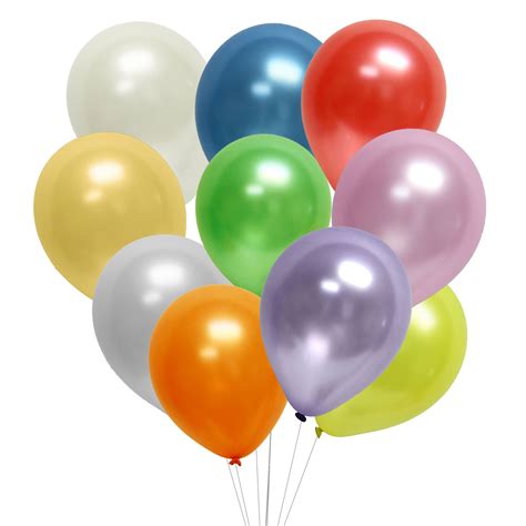 12" Pearlized Latex Balloons [Assorted Colors]