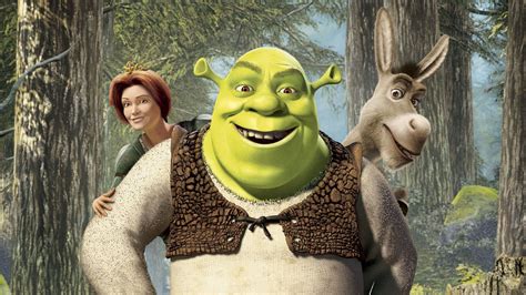 Shrek Fiona Donkey Forest Background HD Shrek Wallpapers | HD ...