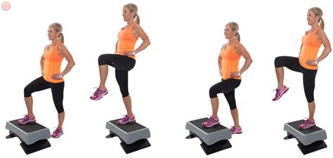 Alternating Step-Up with Knee Lift