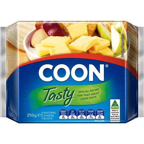 Coon Tasty Cheese 250g | Woolworths