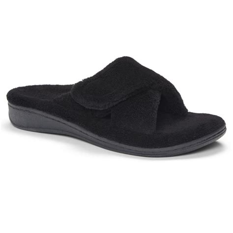 Vionic Women's Relax Slippers Black | Birkenstock & More