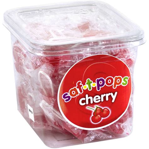 Saf-T-Pops Cherry Lollipops, 60 count - Walmart.com - Walmart.com