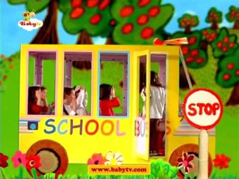 BabyTV Nursery Rhymes The Wheels on the Bus By BabyTV - YouTube