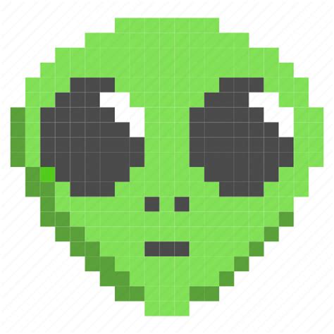 8-bit, alien, cartoon, game, invaders, monster, pixel art icon - Download on Iconfinder