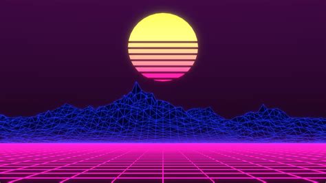 Outrun Wallpaper 4k