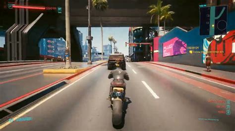 Cyberpunk 2077 Bike chase - Cyberpunk 2077 videos