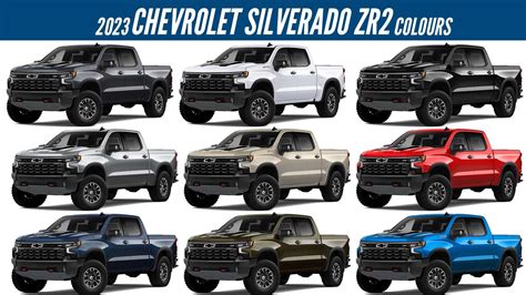 Chevy Silverado Color Chart Fashion Color Trends | Hot Sex Picture