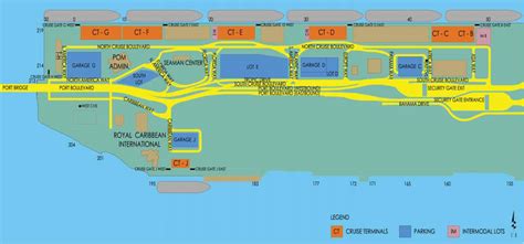 Miami Cruise Terminal Map | Tour Map