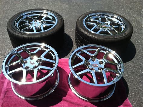 C5 Corvette Z06 wheels chrome oem - LS1TECH