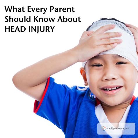 Head Injuries in children, Snotty Noses