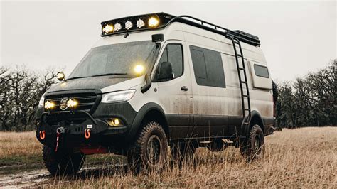 Mercedes Sprinter Camper Is A $500K Overlander With 11-Inch Lift