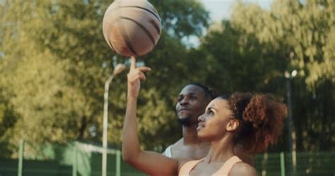 Man Spinning a Basketball on his Hand · Free Stock Video