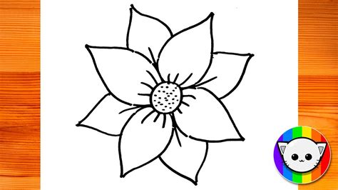 Flower Drawing Images Easy - Home Alqu