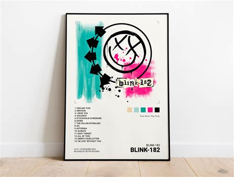 Blink-182 - Self Titled Album Cover Poster | Architeg Prints