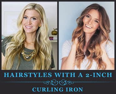 Hairstyles With A 2-Inch Curling Iron | My Curling Iron