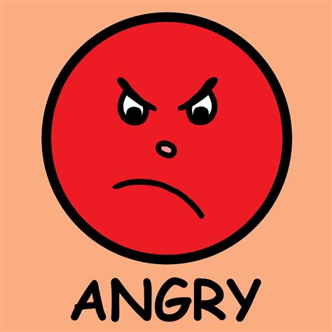 Angry Face Emoticon - ClipArt Best